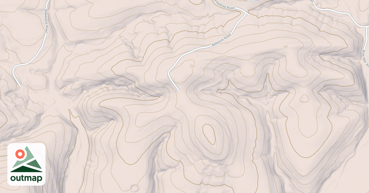 Map of HART RIDGE