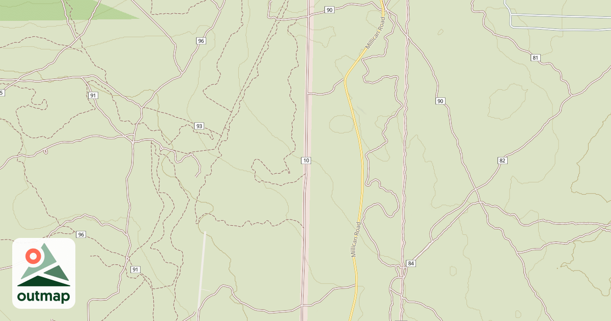 Map of BLM National GTLF Public Motorized Trails d60ce0e3-1aed-4068-af5d-85f5e29efc78