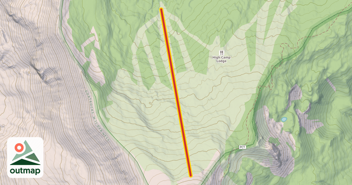 Map of Couloir Express