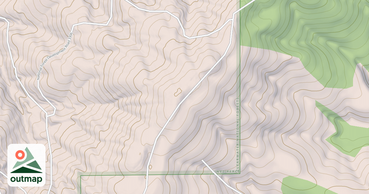 Map of LITTLE BOULDER C