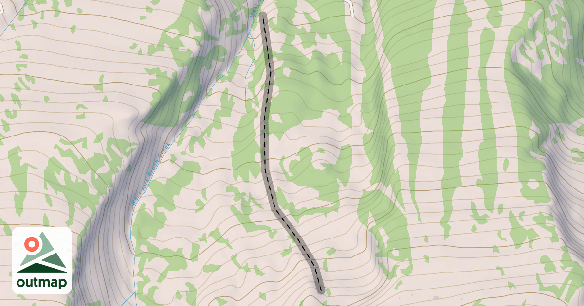 Map of Cirque Dikes