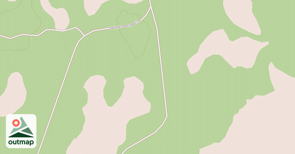 Map of USFS Motor Vehicle Use Map Roads {06A86CC0-EFB8-4CA3-A788-19789BE3018B}