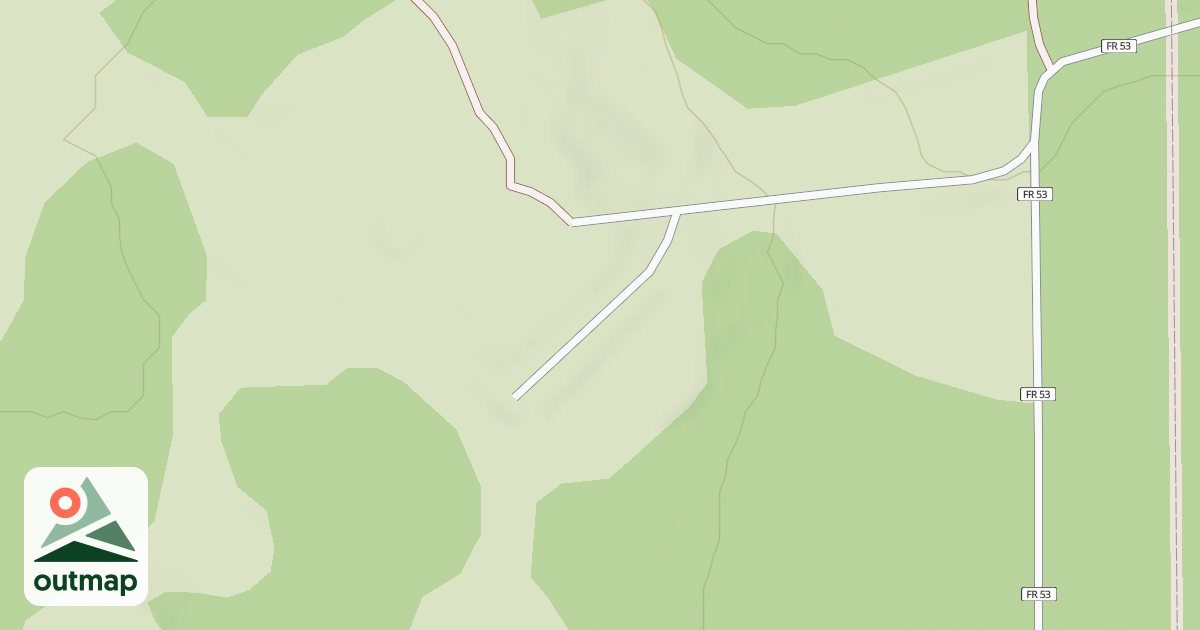 Map of USFS Motor Vehicle Use Map Roads {40B15EA5-2E0F-4B6B-A69E-4B586B84F2E3}