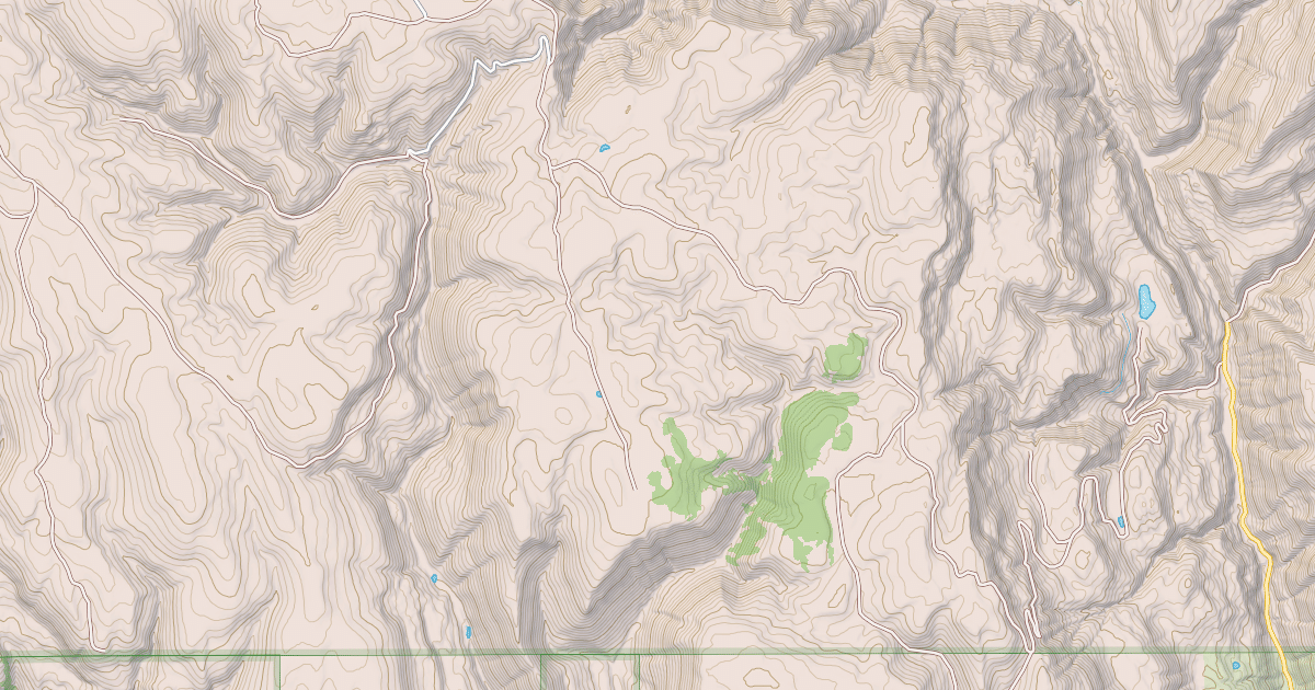 Map preview of COULTER MESA