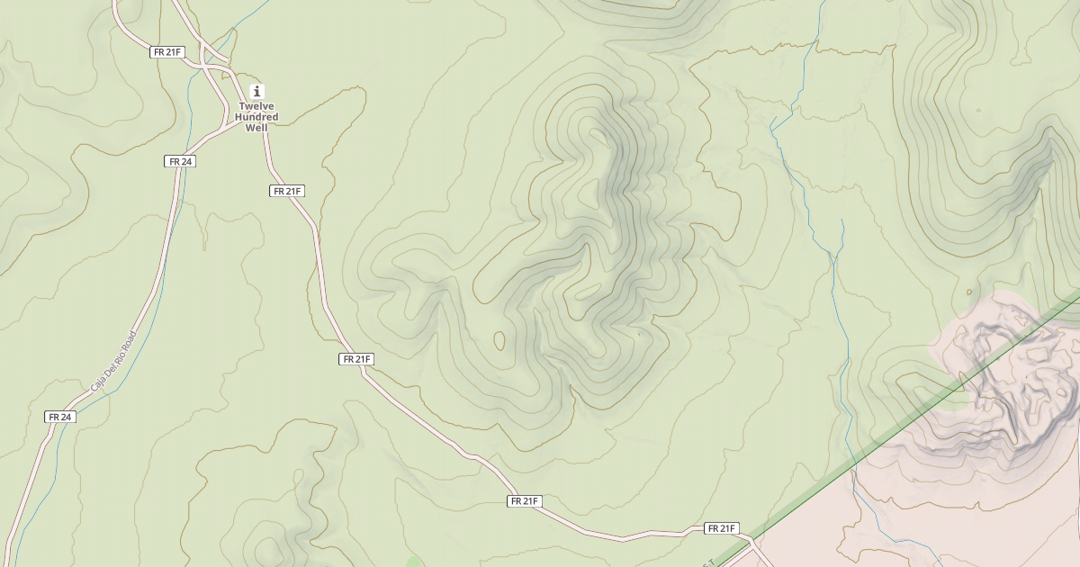 Map preview of USFS National Forest System Roads {50DA7EBA-D404-4E4D-A563-5D2B4624B94D}