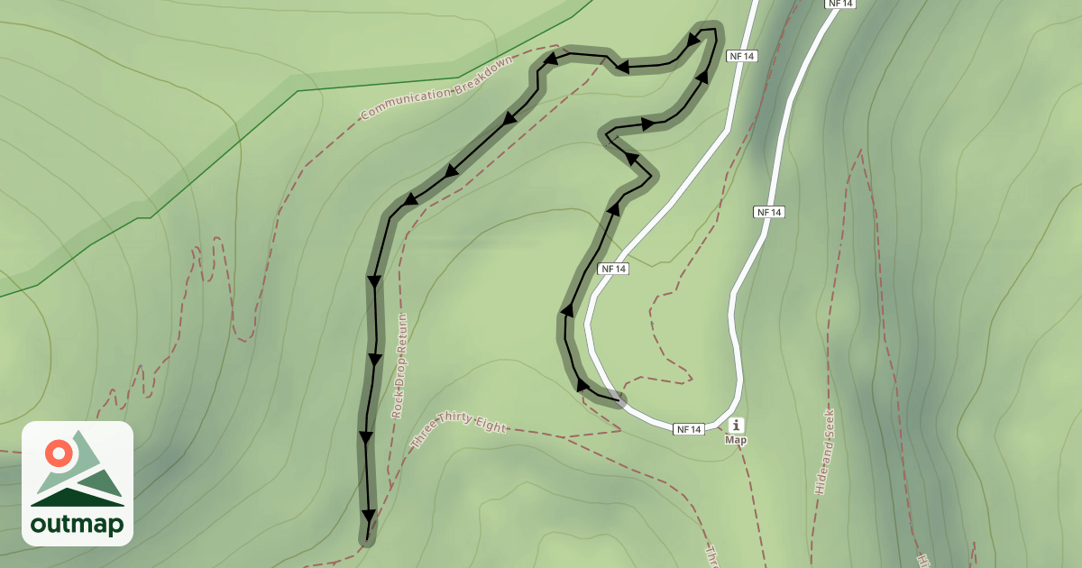 Map of Rock Drop