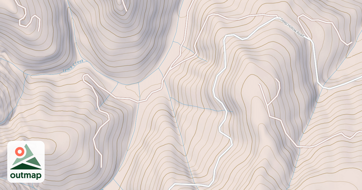 Map of DEEP HOLLOW