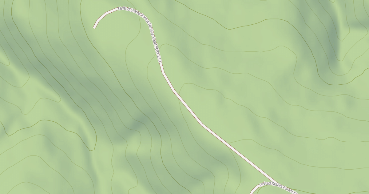 Map preview of USFS Motor Vehicle Use Map Roads {F2EA6400-E932-4454-8296-6DF1F51BC0AD}