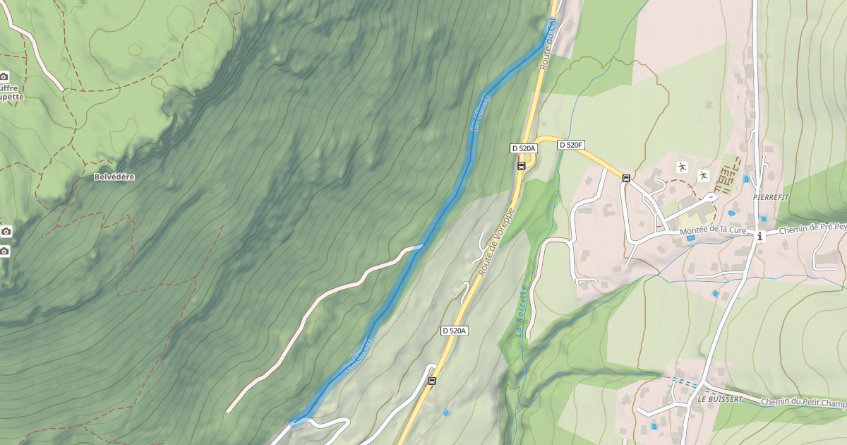 Map preview of Le Chery