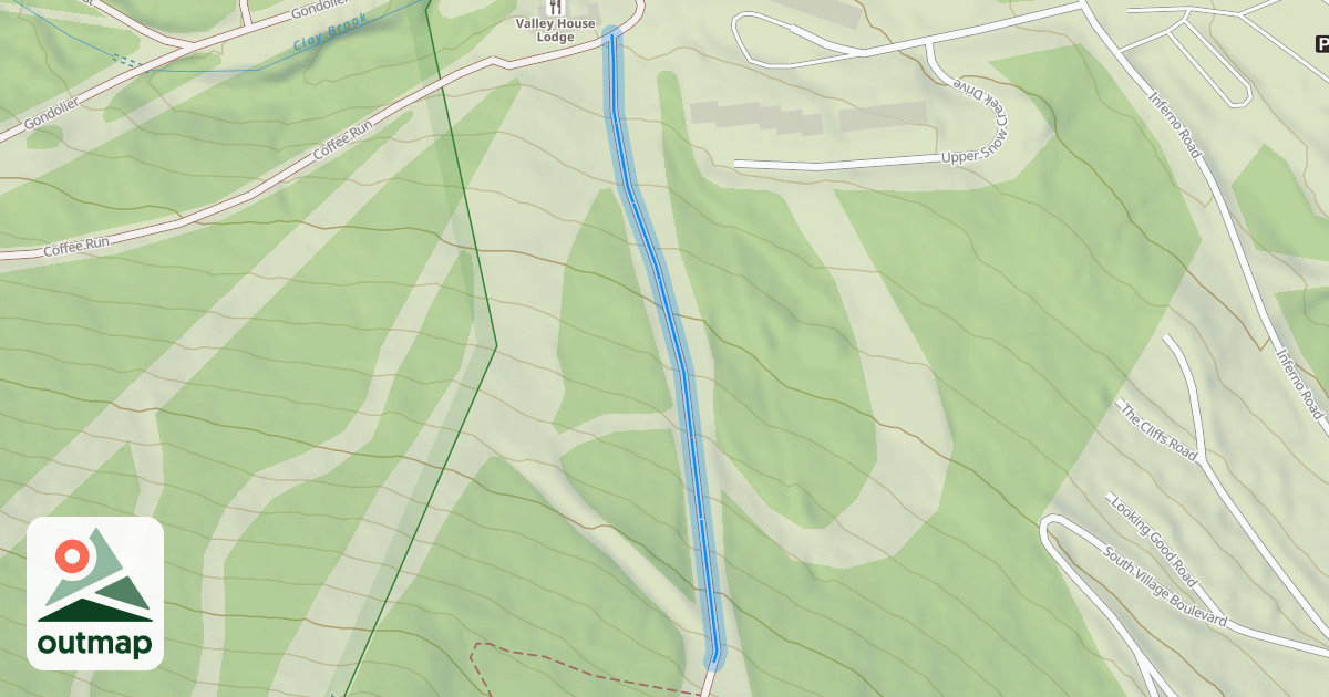 Map of Racer's Edge