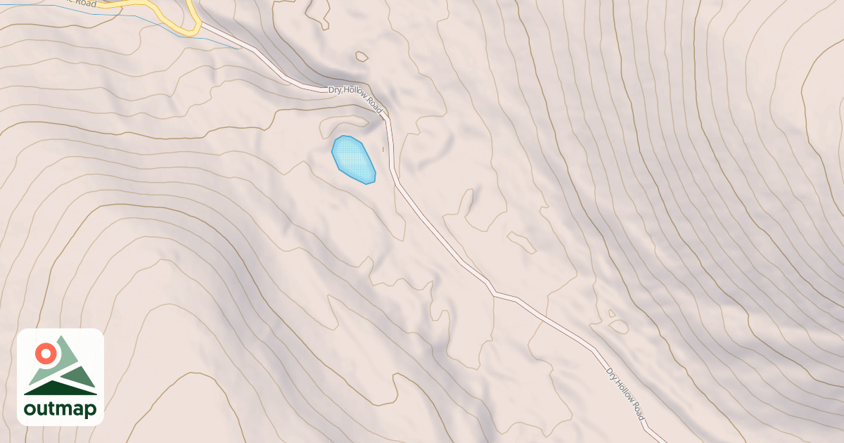 Map of DRY HOLLOW
