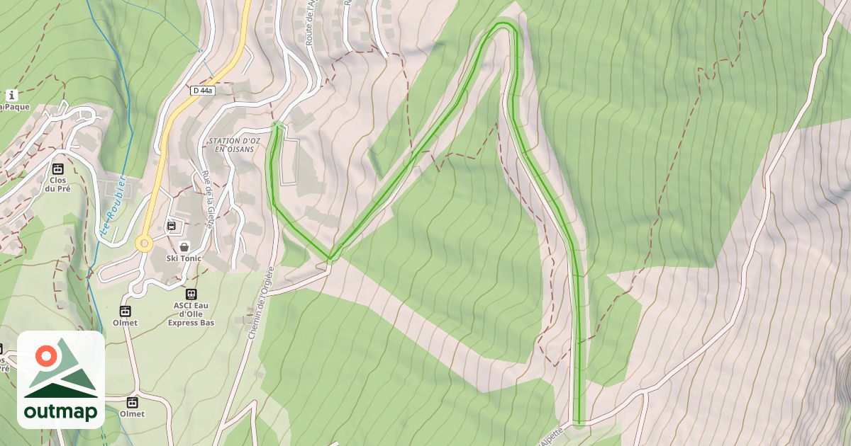 Map of Chevreuils