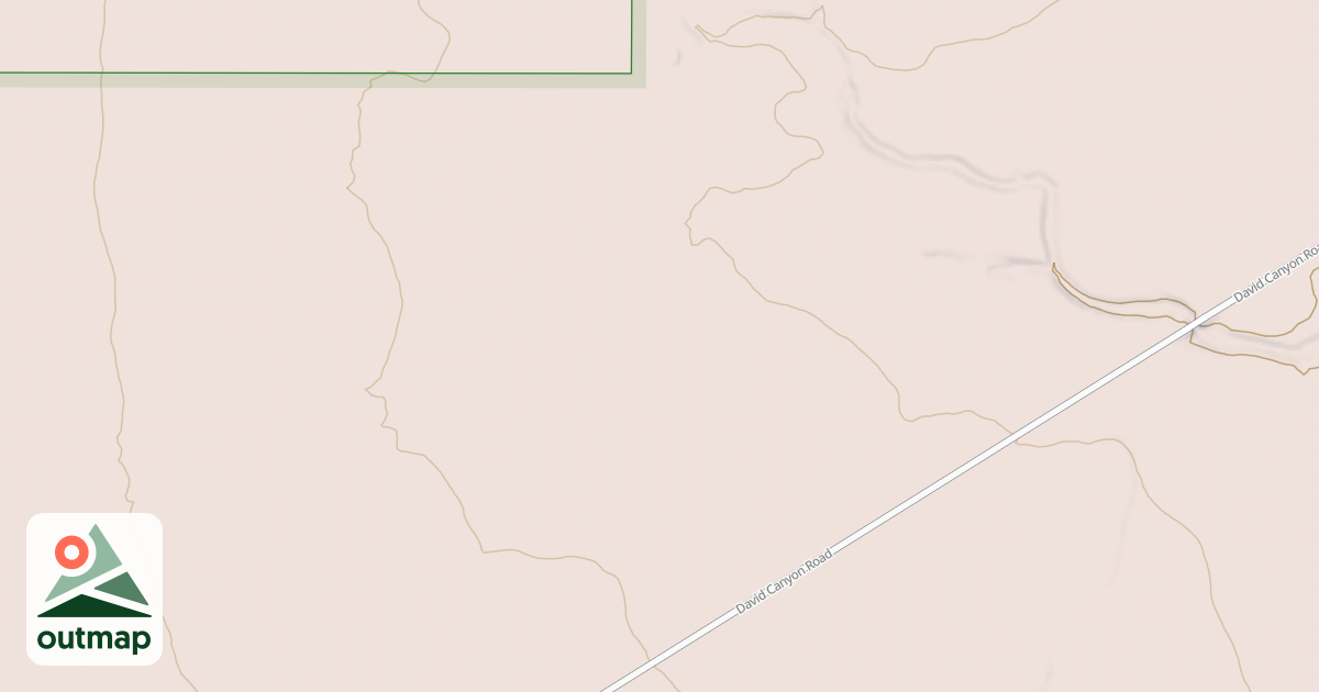 Map of DAVID CANYON I