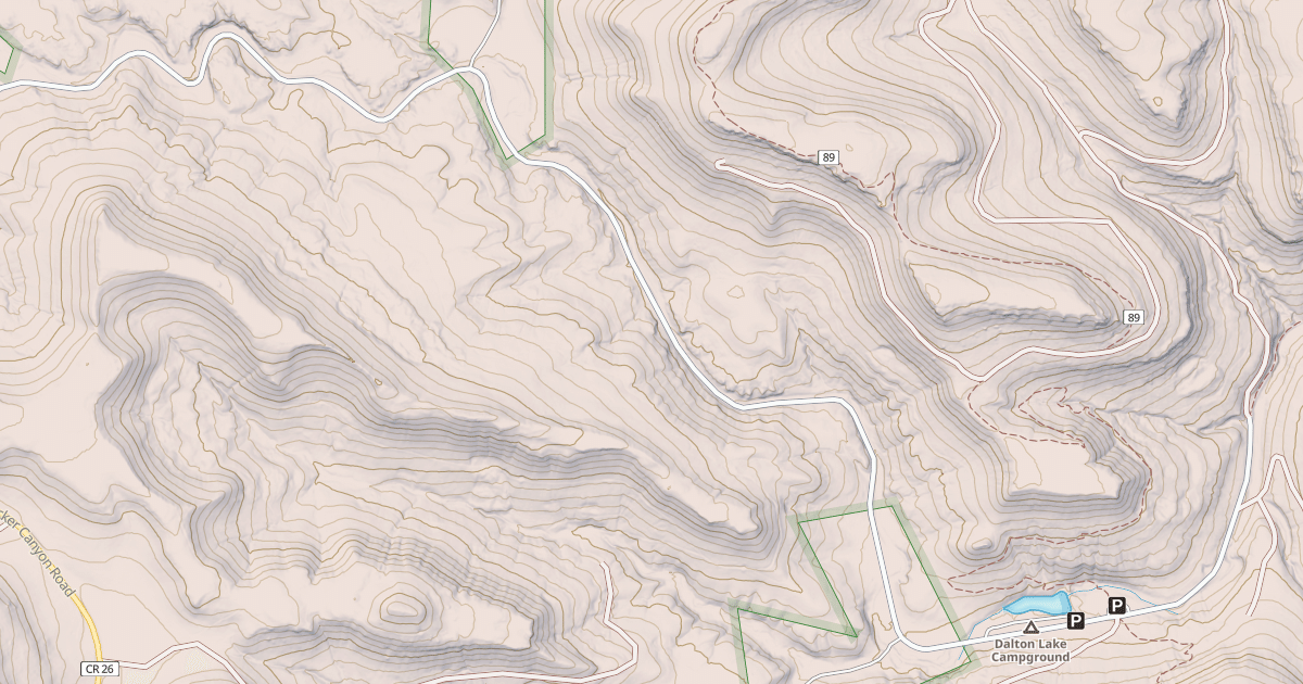 Map preview of DALTON LAKE