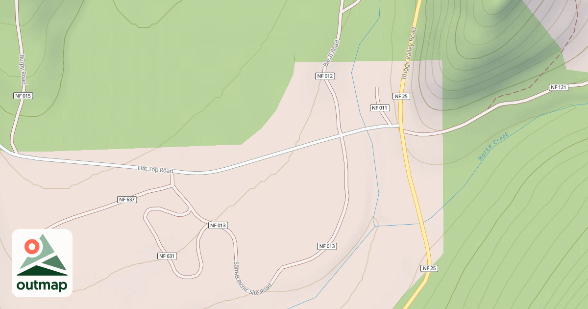 Map of BAR III