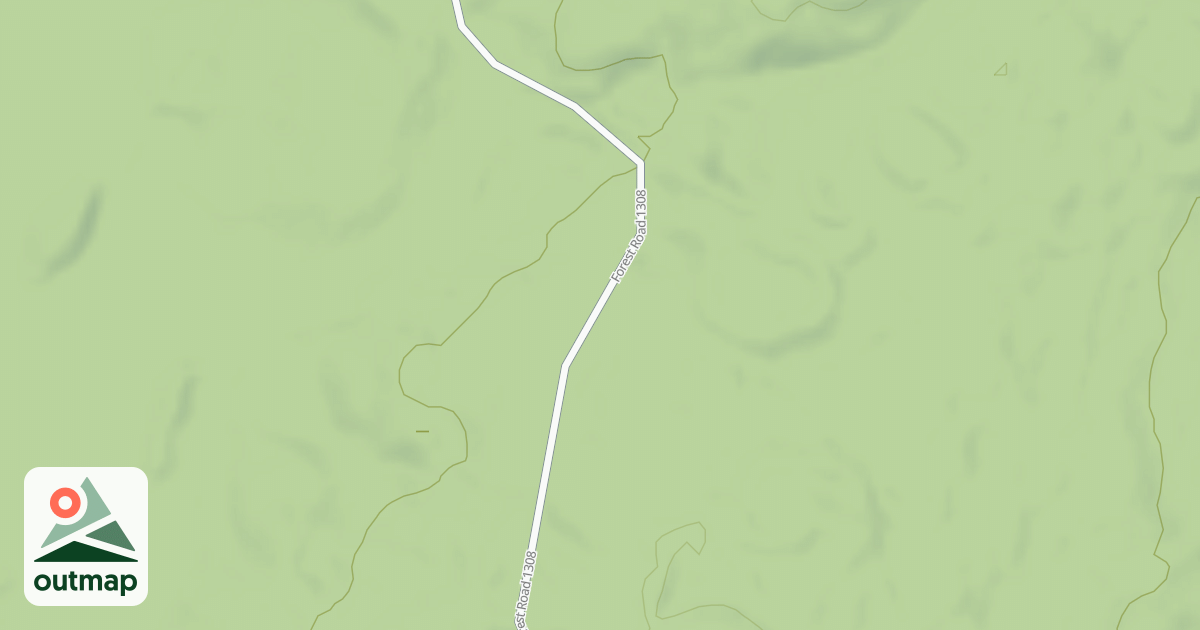 Map of FR 1308CA