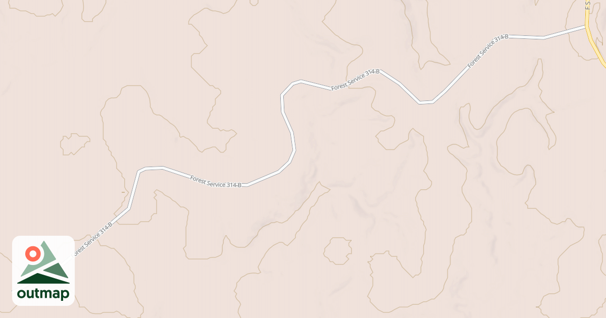 Map of USFS Motor Vehicle Use Map Roads {1A315EB9-E17F-40AB-8171-520B9DF8D4F6}