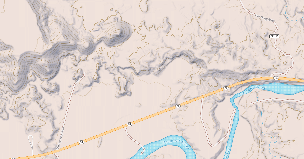 Map preview of BLM National GTLF Public Motorized Roads 36c38019-69ad-4fbc-a5ea-ab7b3a11b1b3