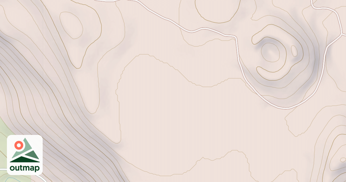 Map of CAVE RIDGE