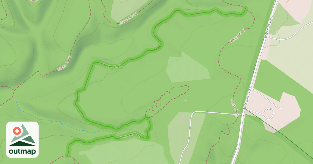 Map of Orange Trail