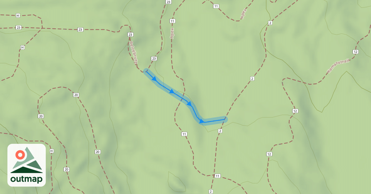 Map of Accès