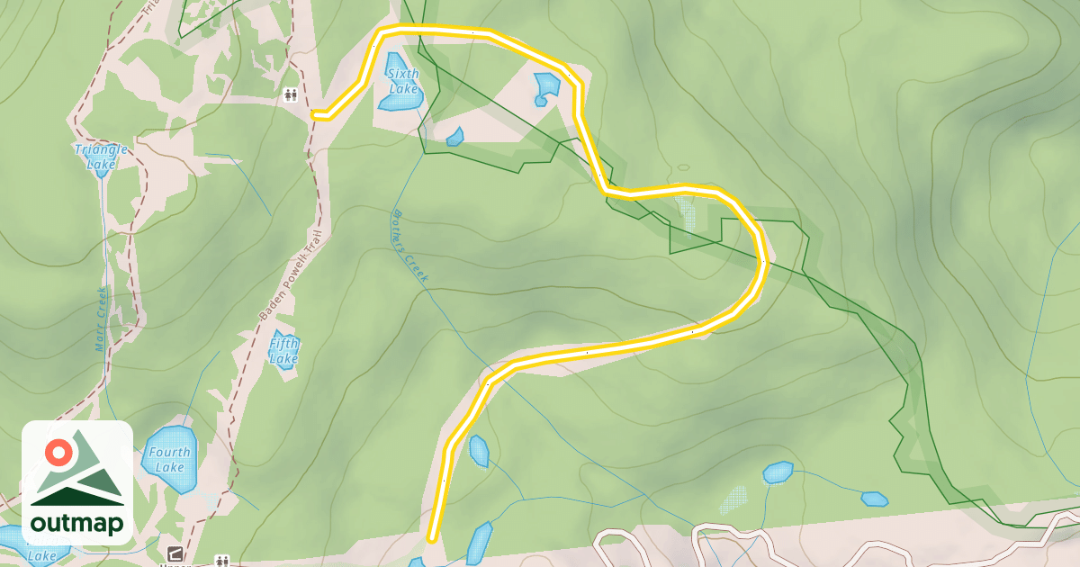 Map of Unknown Lake