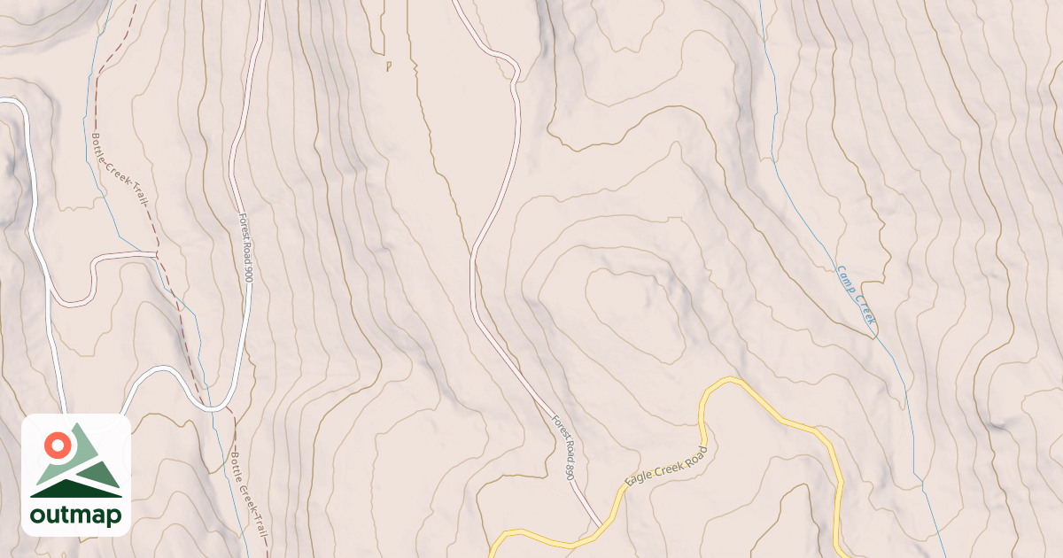 Map of USFS National Forest System Roads {289DECDD-4D0D-4A70-8BBA-70919B623444}