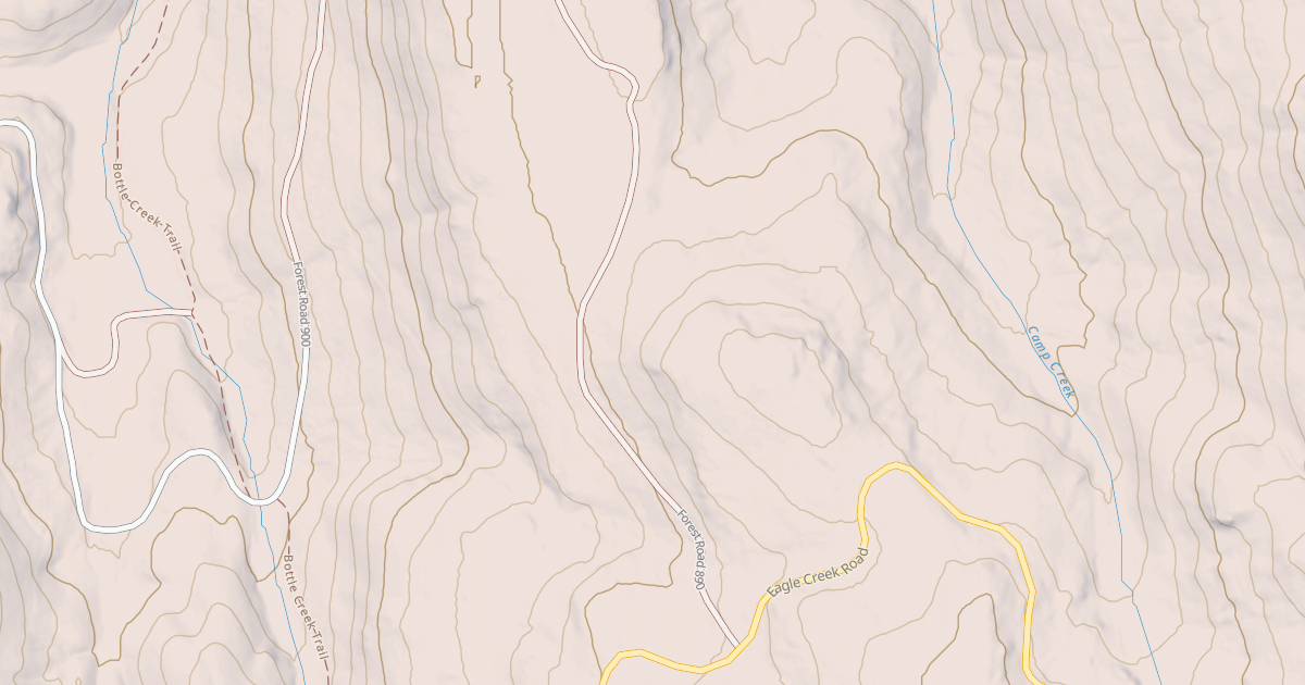 Map preview of USFS National Forest System Roads {289DECDD-4D0D-4A70-8BBA-70919B623444}