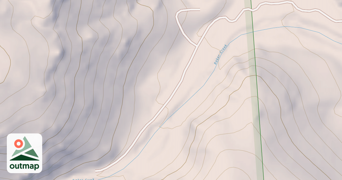 Map of USFS Motor Vehicle Use Map Trails 8144