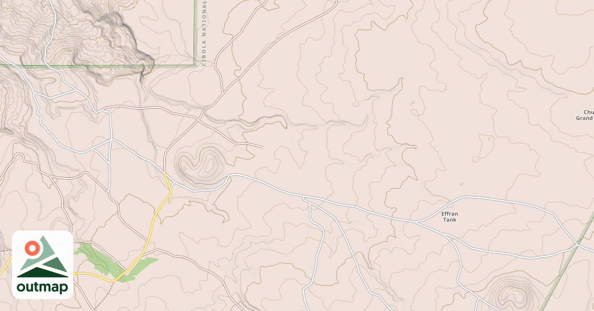 Map of CHUTES