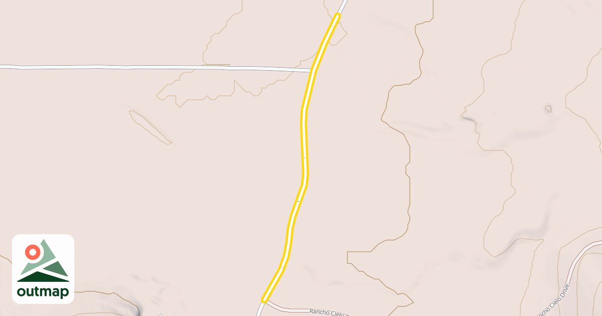 Map of View Drive