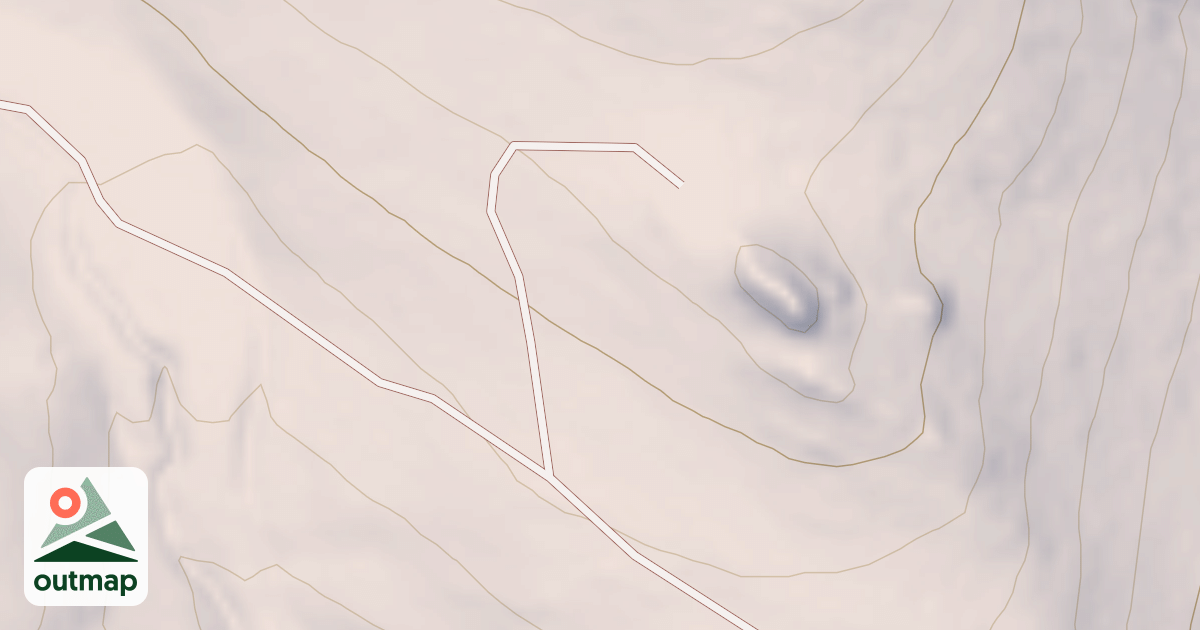 Map of BAXTER SPUR A