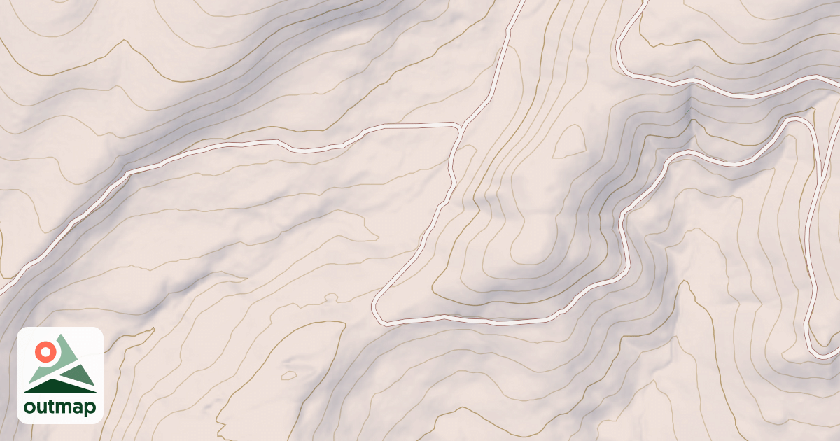 Map of CORRAL CREEK SPUR 3