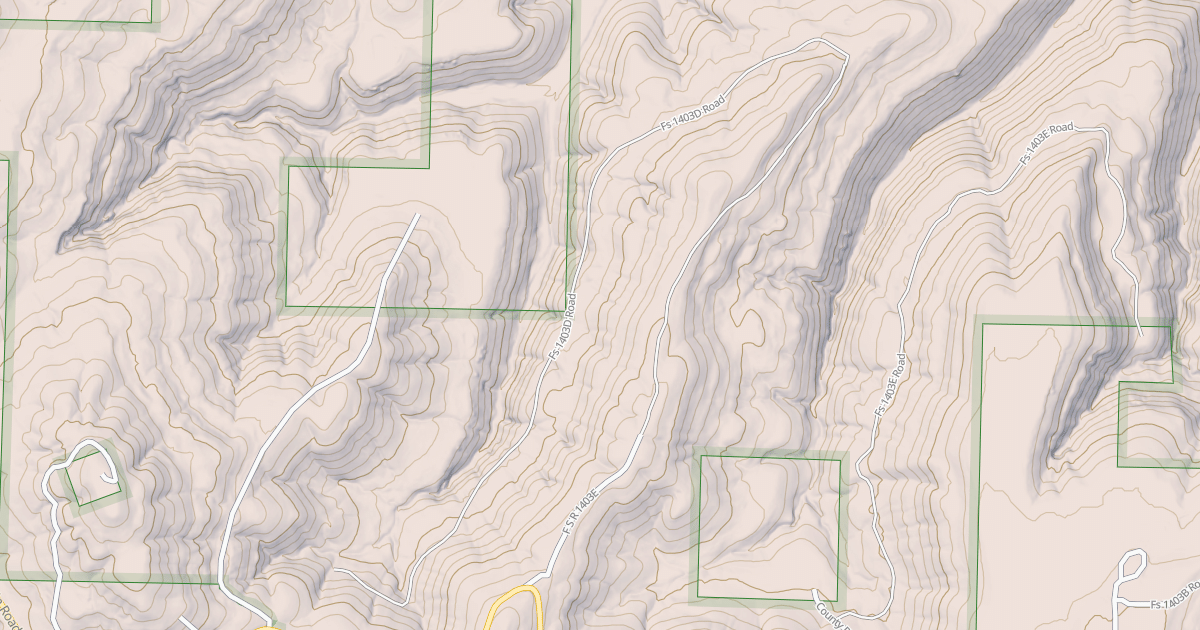 Map preview of LITTLE BEE RIDGE