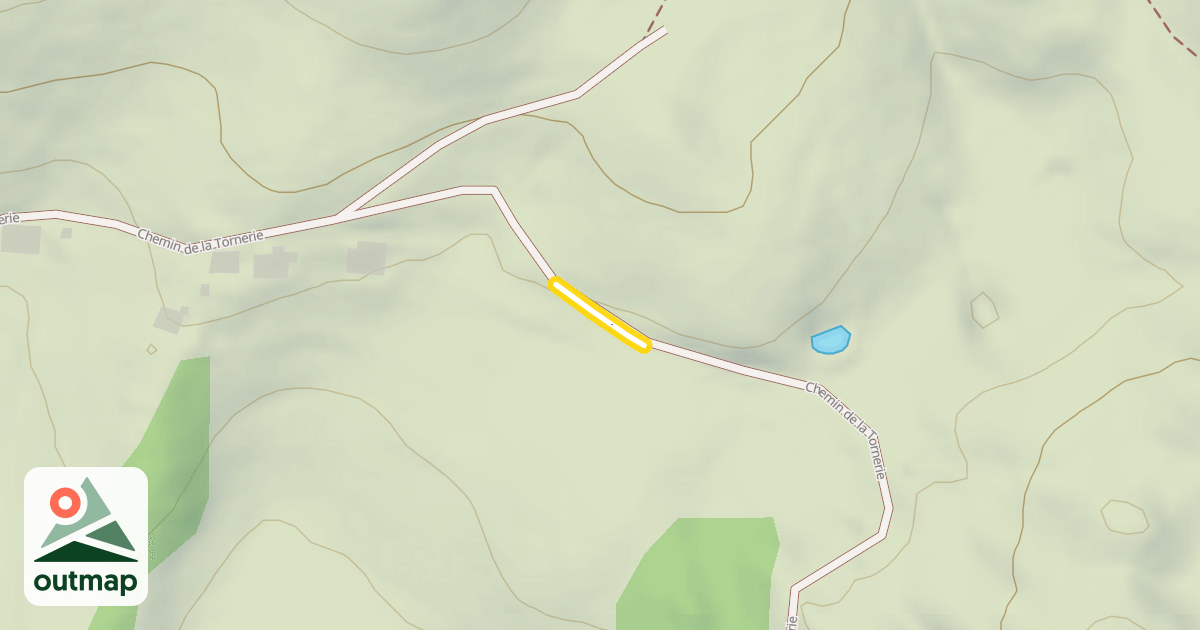 Map of Chemin de la Tornerie