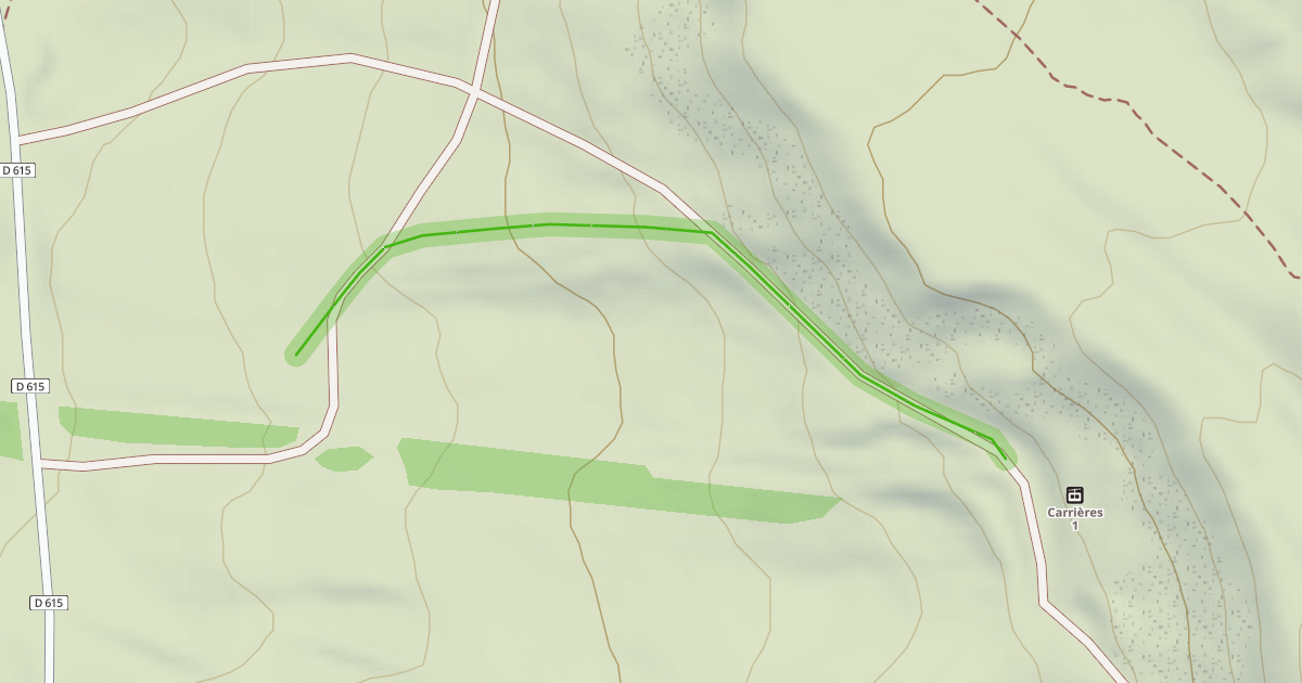 Map preview of Les myrtilles