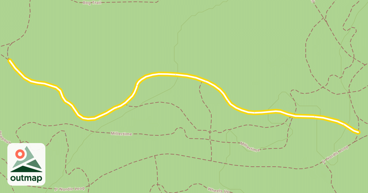 Map of Jr Nordic Loop