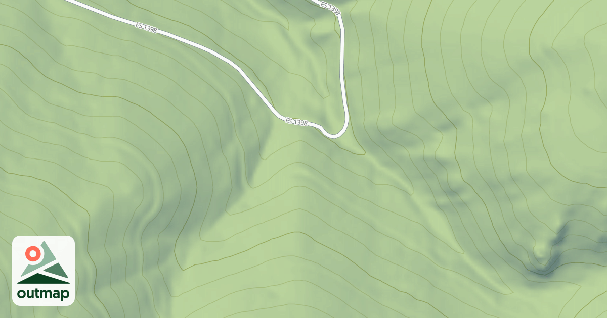 Map of (FDR) CAMERON CREEK