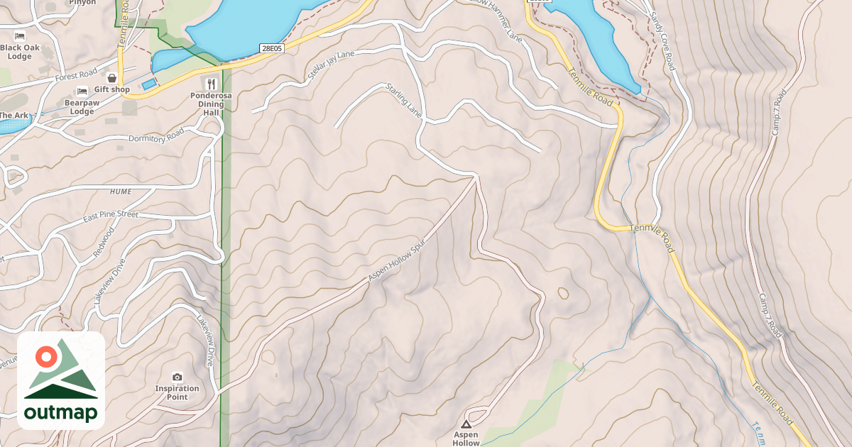 Map of ASPEN HOLLOW