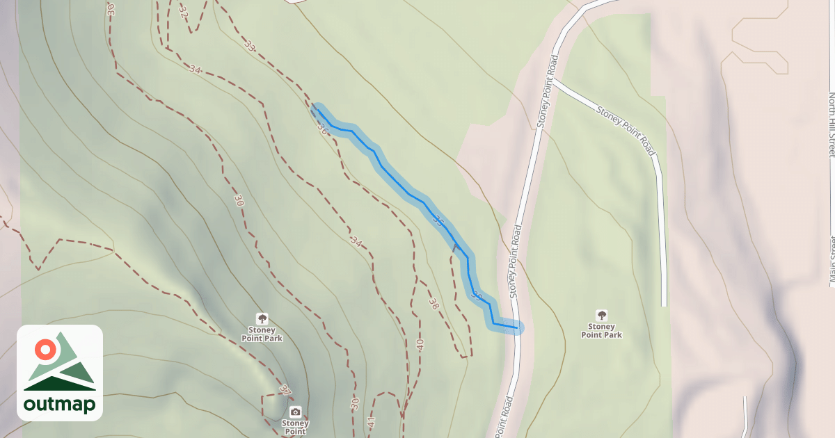 Map of 35 abandoned