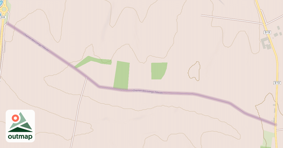 Map of Chemin des Longs Tilleuls