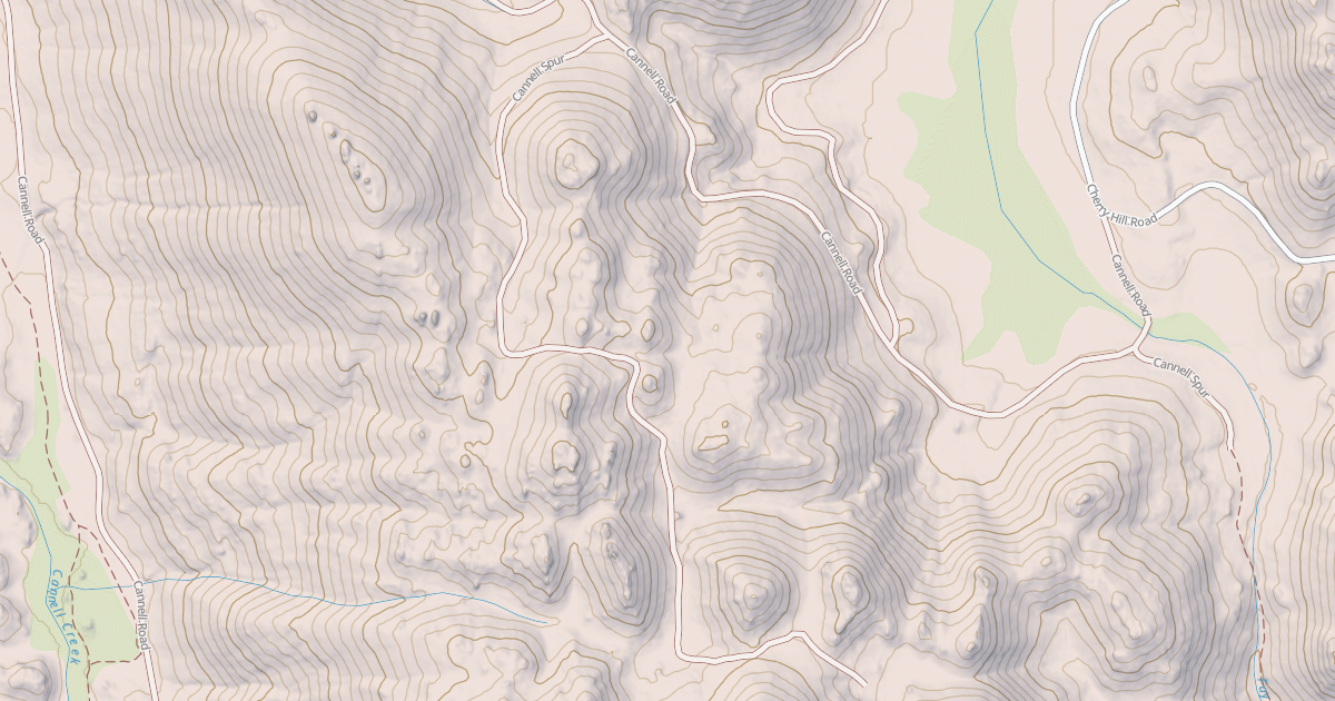 Map preview of CANNELL