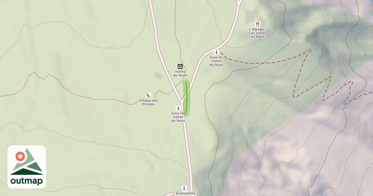 Map of Accès tapis Beaudin