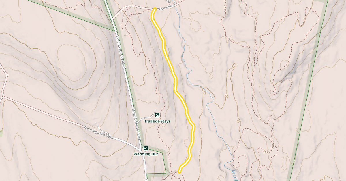 Map preview of Dorchester Connector