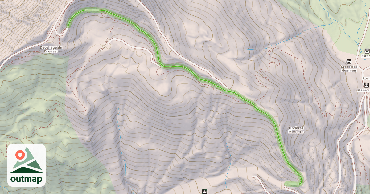 Map of Les Pépés