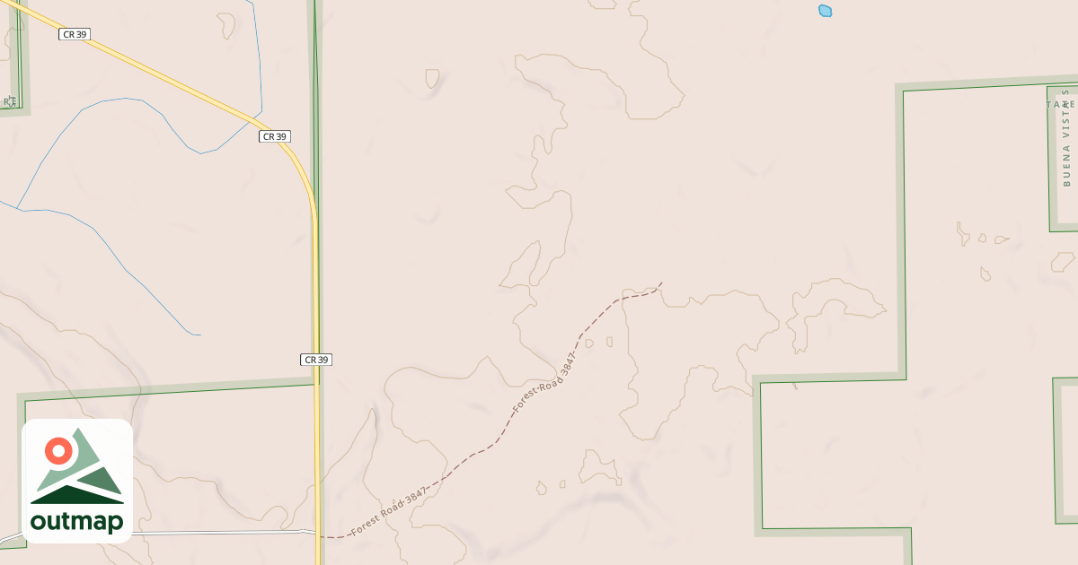 Map of SW LITTLE MOOSE LAKE ROAD