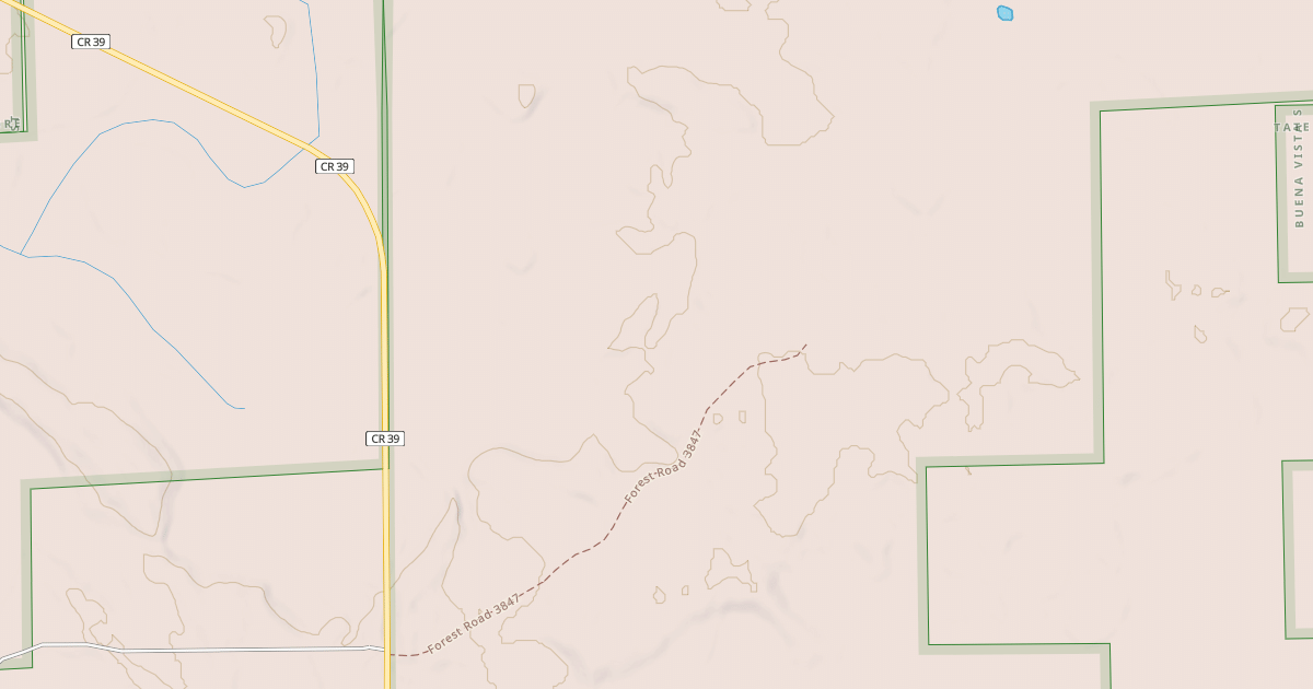 Map preview of SW LITTLE MOOSE LAKE ROAD