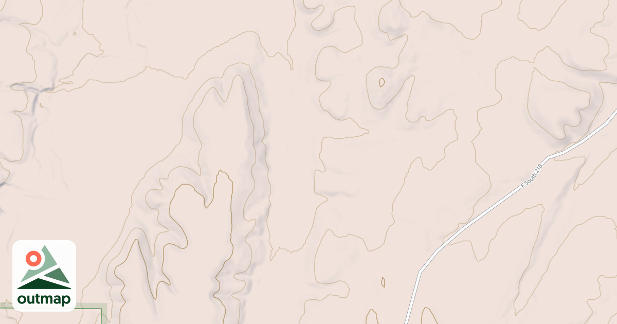 Map of BAGNAL-SMITH RIDGE