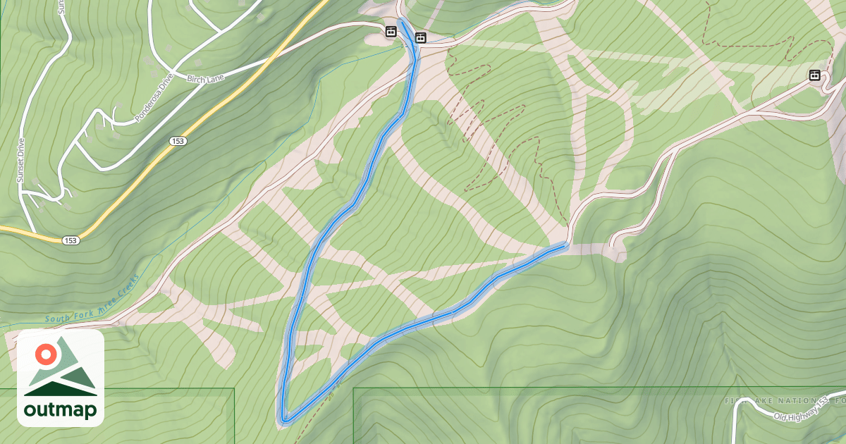 Map of Country Road