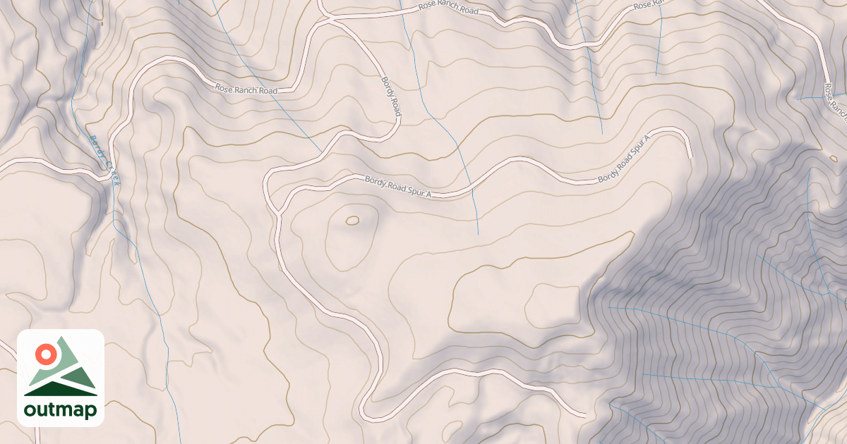 Map of BORDY